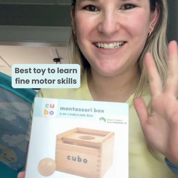 Cubo Toys Cubo Montessori Box Montessori Baby Parent Testimonial Product Honest User Review