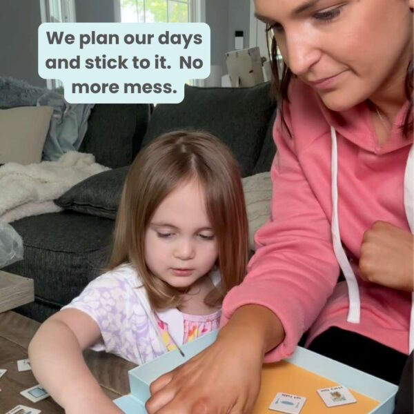 Cubo Toys Cubo Sticky Schedules Montessori Child Parent Testimonial Product Honest User Review