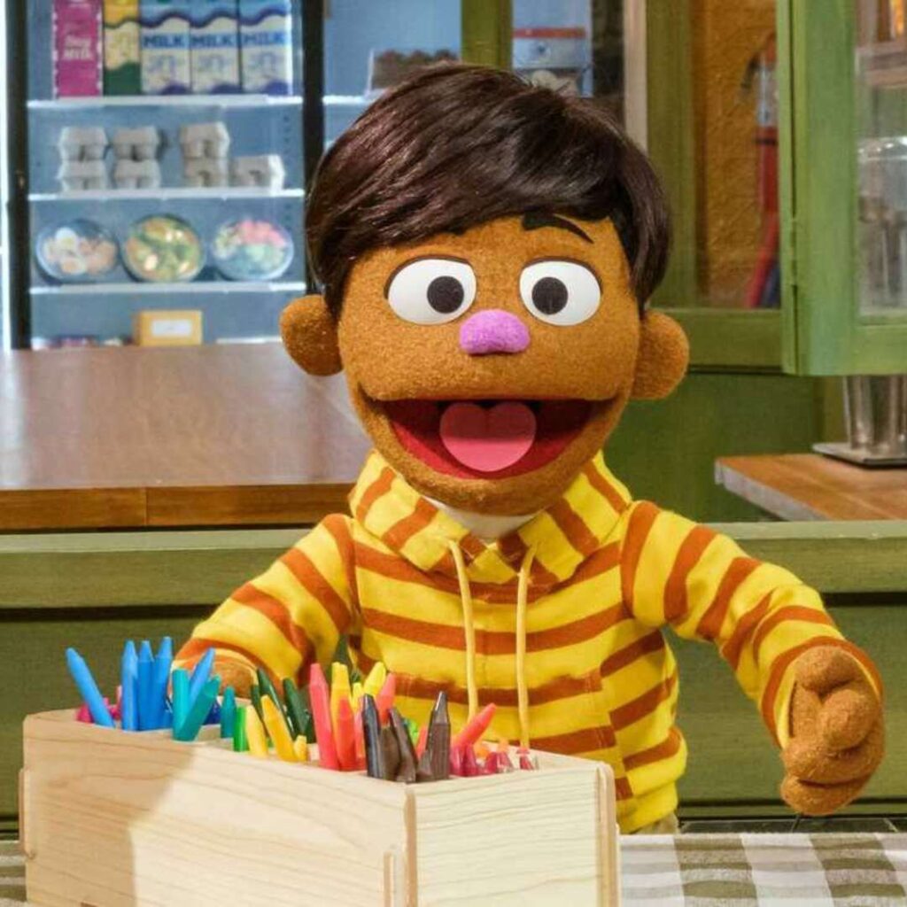 Filipino muppet TJ Sesame Street confidence episode