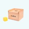 Cubo Toys Cubo Montessori Kit Shape Kit Geometric Sorting Square 2D Shape Montessori Toy Montessori Toddler