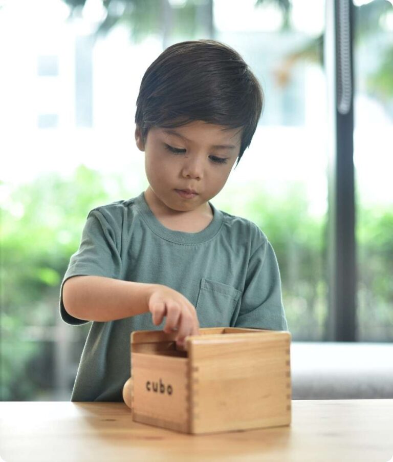 Cubo Toys Montessori Box Toddler 1-2 Years Kit Starter Kit